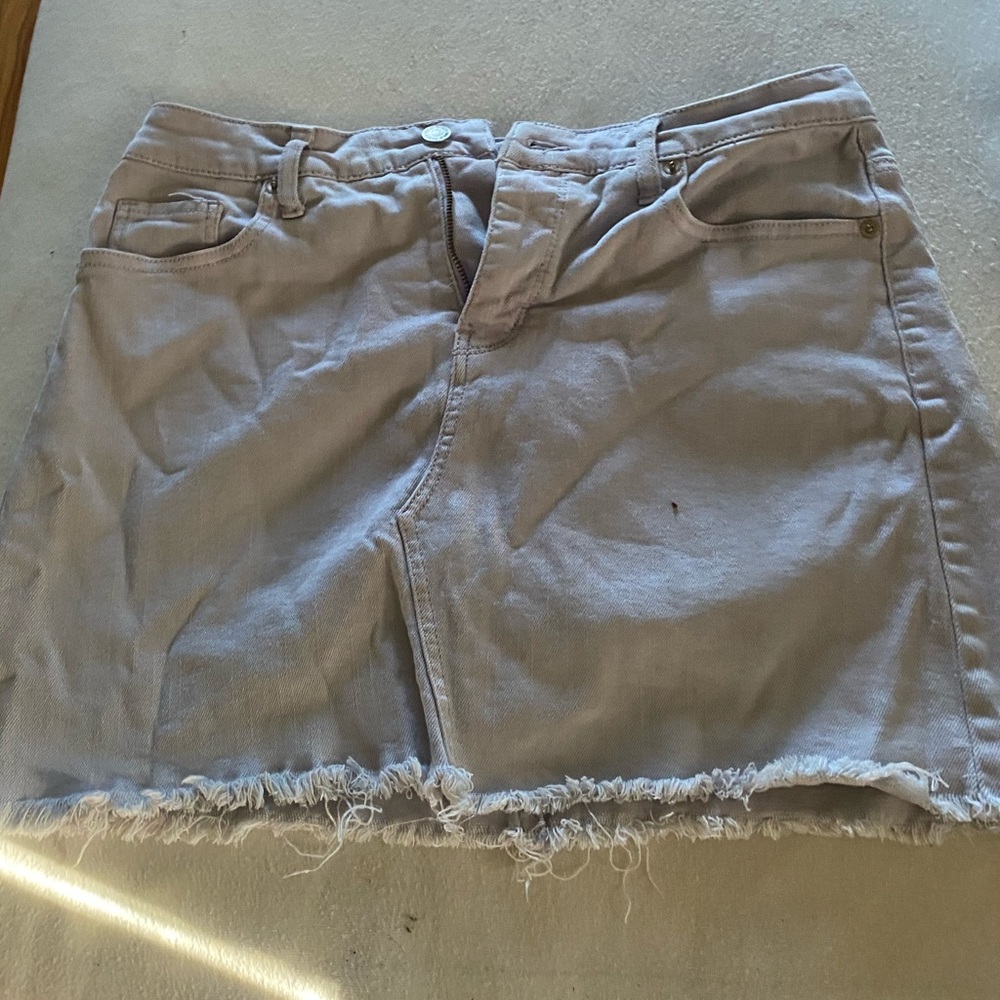 Mini Jean skirt
